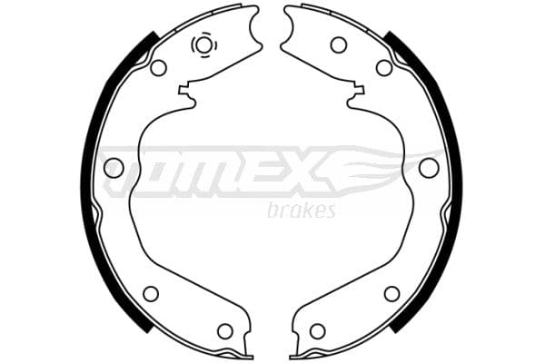 Bremžu loku komplekts TOMEX Brakes TX 22-43 1