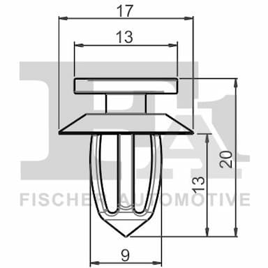 Moldings/aizsarguzlika FA1 21-40061.5 2