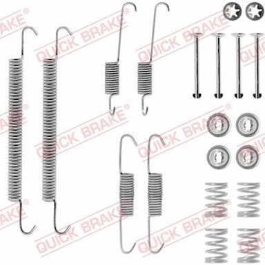 Piederumu komplekts, Bremžu loki QUICK BRAKE 105-0707 1