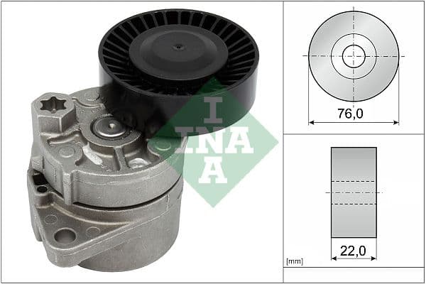 Siksnas spriegotājs, Ķīļsiksna INA 534 0018 10 1