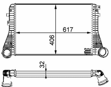 Starpdzesētājs MAHLE CI 83 000P 2