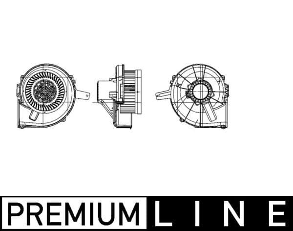 Salona ventilators MAHLE AB 21 000P 1