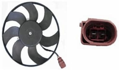 Ventilators, Motora dzesēšanas sistēma MAHLE CFF 186 001S 1