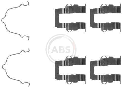 Piederumu komplekts, Disku bremžu uzlikas A.B.S. 1119Q 1