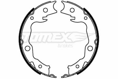 Bremžu loku komplekts TOMEX Brakes TX 22-24 1