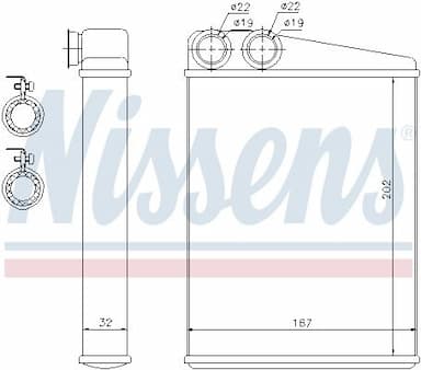 Siltummainis, Salona apsilde NISSENS 72046 6