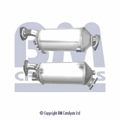 Nosēdumu-/Daļiņu filtrs, Izplūdes gāzu sistēma BM CATALYSTS BM11032 1