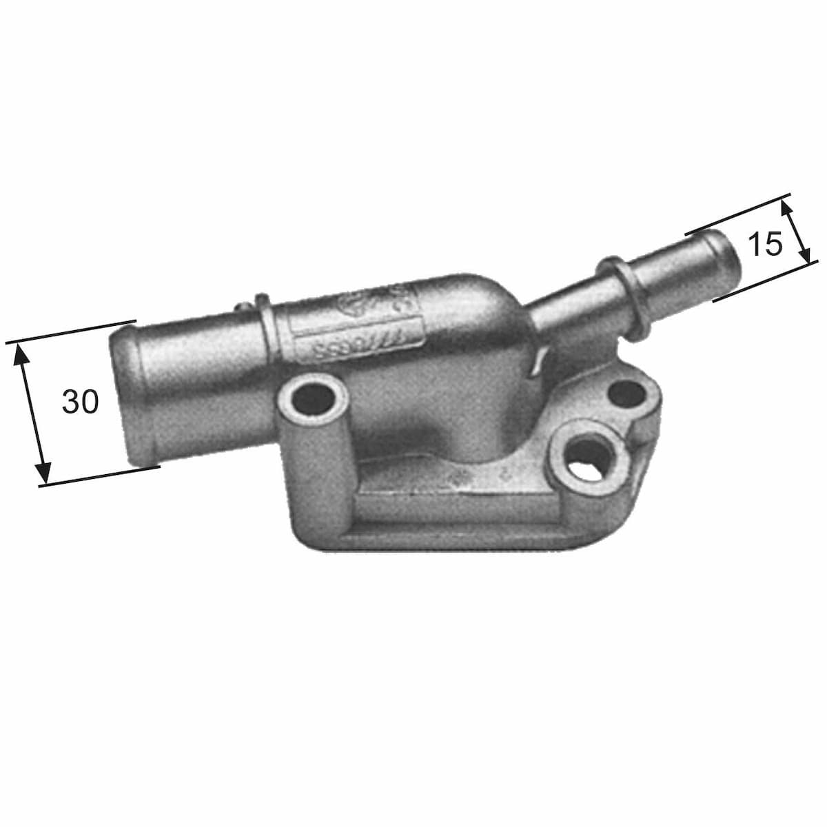 Termostats, Dzesēšanas šķidrums GATES TH09282G1 1