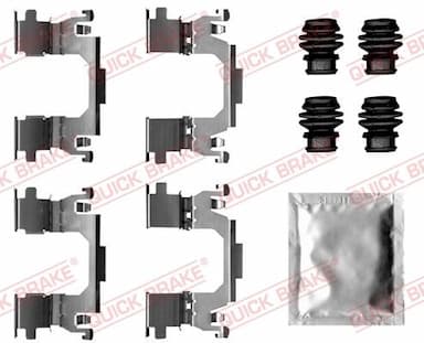 Piederumu komplekts, Disku bremžu uzlikas QUICK BRAKE 109-0061 1