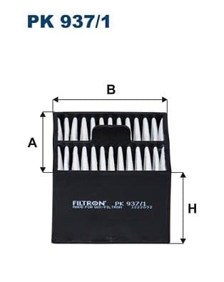 Degvielas filtrs FILTRON PK 937/1 1