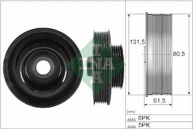 Piedziņas skriemelis, Kloķvārpsta Schaeffler INA 544 0141 10 1