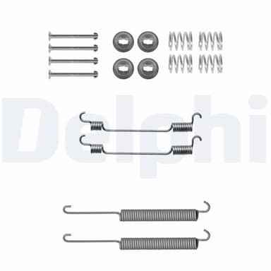 Piederumu komplekts, Bremžu loki DELPHI LY1302 1