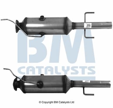 Nosēdumu-/Daļiņu filtrs, Izplūdes gāzu sistēma BM CATALYSTS BM11036H 1