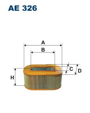 Gaisa filtrs FILTRON AE 326 1