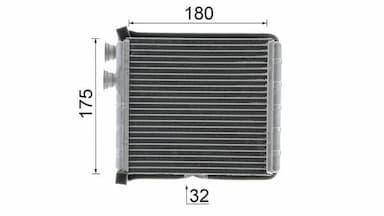 Siltummainis, Salona apsilde MAHLE AH 298 000P 11