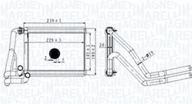 Siltummainis, Salona apsilde MAGNETI MARELLI 350218488000 2