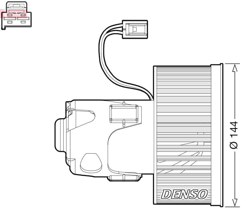 Salona ventilators DENSO DEA05008 1