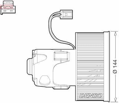 Salona ventilators DENSO DEA05008 1