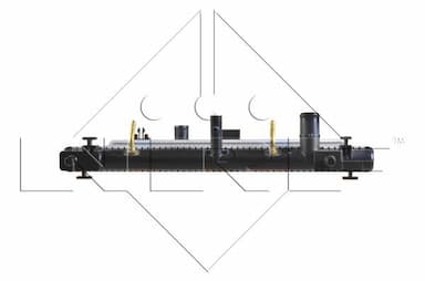 Radiators, Motora dzesēšanas sistēma NRF 58495 3