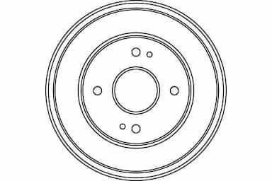 Bremžu trumulis TRW DB4146 2