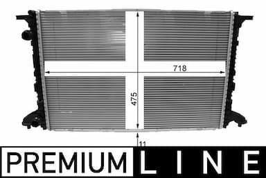 Radiators, Motora dzesēšanas sistēma MAHLE CR 2177 000P 1