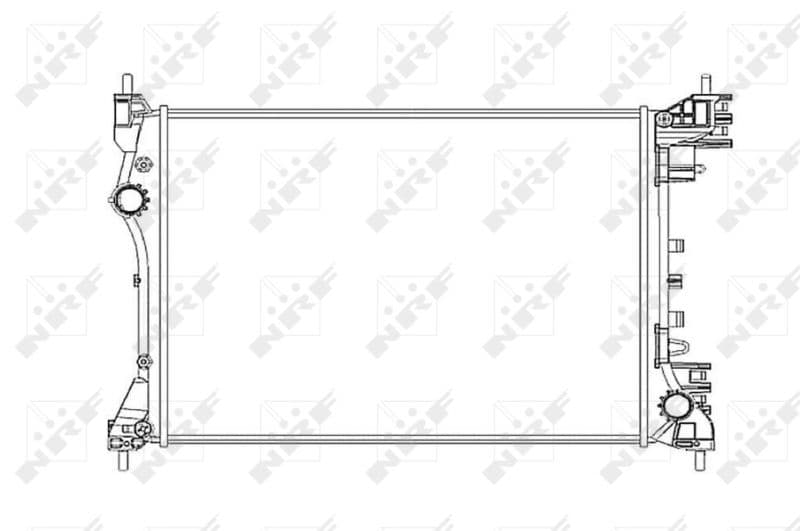 Radiators, Motora dzesēšanas sistēma NRF 53834 1