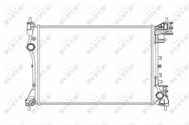 Radiators, Motora dzesēšanas sistēma NRF 53834 1