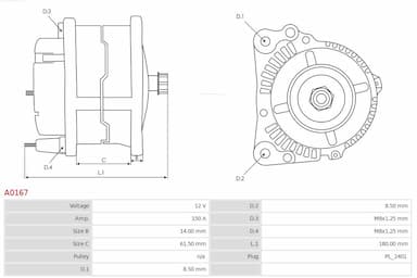 Ģenerators AS-PL A0167 5