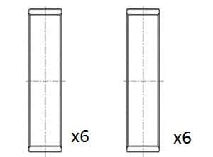 Klaņa gultnis FAI AutoParts BB2078-STD 1