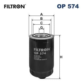 Eļļas filtrs FILTRON OP 574 1