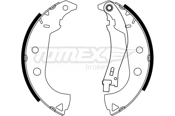 Bremžu loku komplekts TOMEX Brakes TX 23-15 1