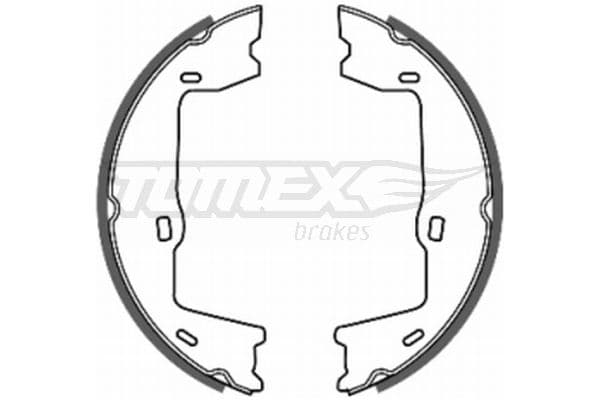 Bremžu loku komplekts TOMEX Brakes TX 20-69 1