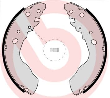 Bremžu loku komplekts BREMBO S 79 522 1