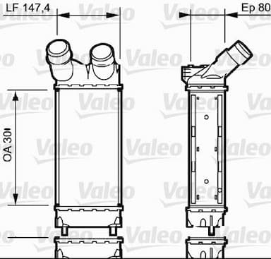 Starpdzesētājs VALEO 818866 1