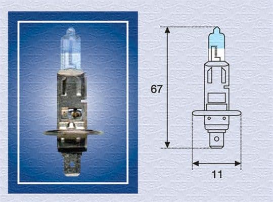 Kvēlspuldze MAGNETI MARELLI 002587100000 1