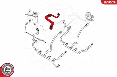 Radiatora cauruļvads ESEN SKV 24SKV205 3