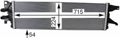 Zemas temperatūras dzesētājs, Starpdzesētājs MAHLE CIR 8 000P 2