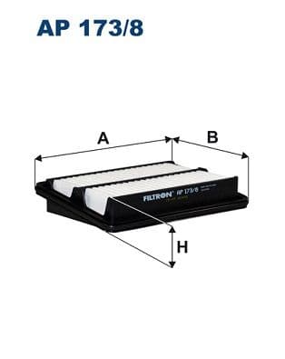 Gaisa filtrs FILTRON AP 173/8 1