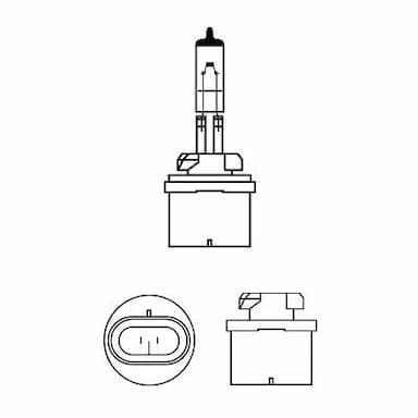 Kvēlspuldze PHILIPS 12059C1 3