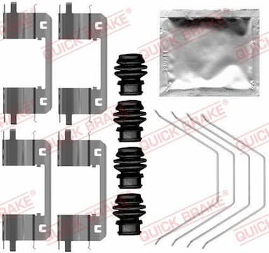 Piederumu komplekts, Disku bremžu uzlikas QUICK BRAKE 109-0141 1