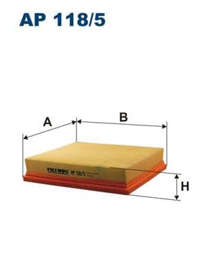 Gaisa filtrs FILTRON AP 118/5 1