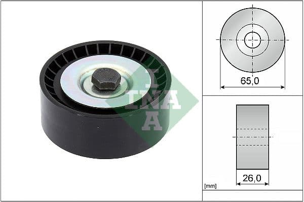 Parazīt-/Vadrullītis, Ķīļrievu siksna Schaeffler INA 532 0916 10 1