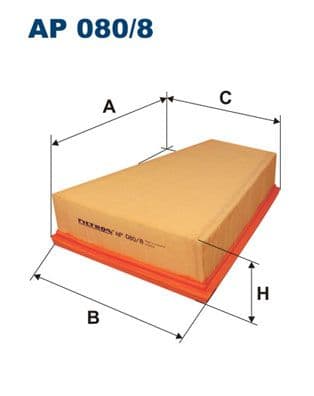 Gaisa filtrs FILTRON AP 080/8 1