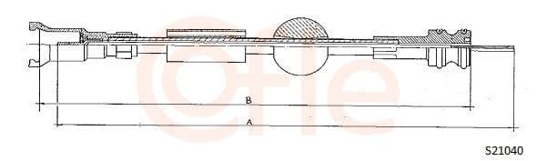 Spidometra trose COFLE S21040 1