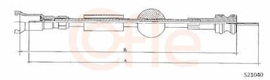 Spidometra trose COFLE S21040 1