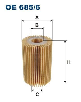 Eļļas filtrs FILTRON OE 685/6 1