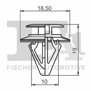 Moldings/aizsarguzlika FA1 78-40007.25 2