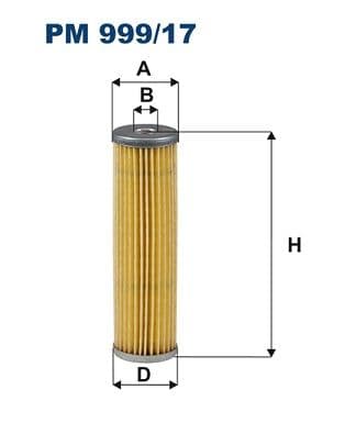 Degvielas filtrs FILTRON PM 999/17 1