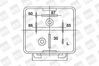 Relejs, Palaišanas iekārta BorgWarner (BERU) GR064 2