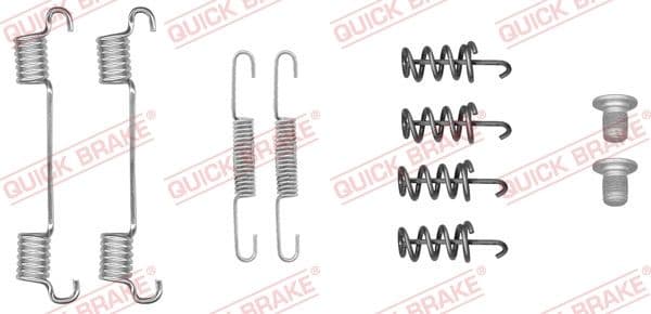 Piederumu komplekts, Stāvbremzes mehānisma bremžu loks QUICK BRAKE 105-0051 1